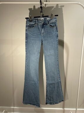 Garage Light Blue Flare Jeans